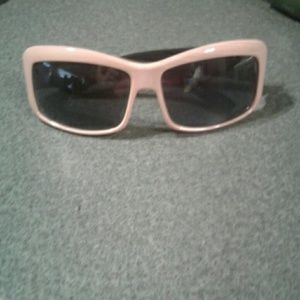 Baby Pink Futuristic Sunglasses